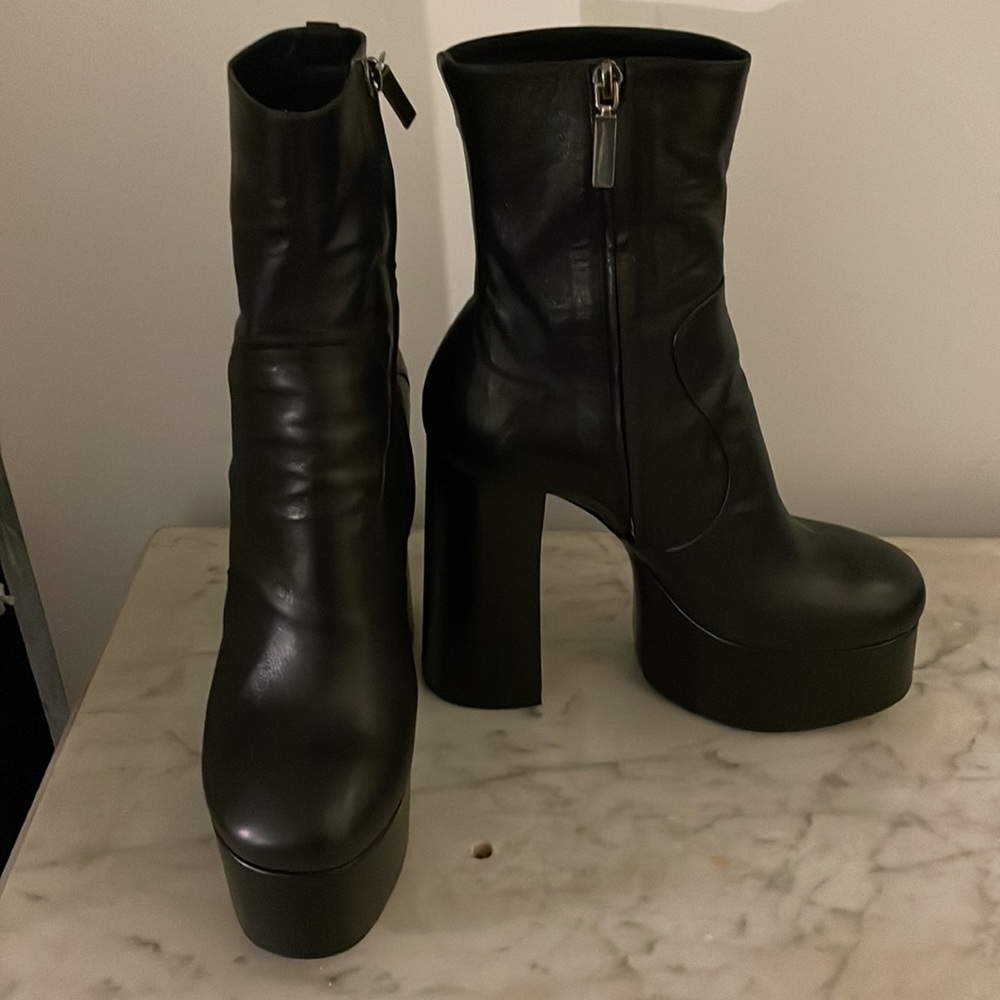 YSL Canguro Anilina Nero sz40/sz10 - Picture 4 of 11